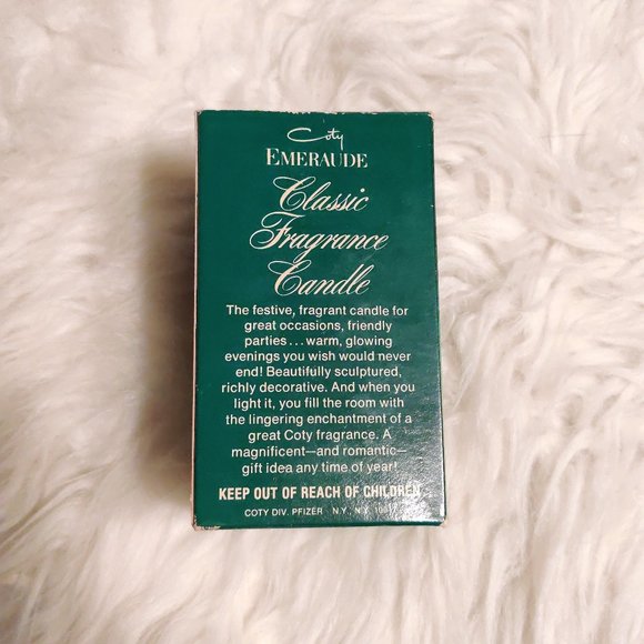 Emeraude Classic Fragrance Candle NOS - Picture 6 of 7